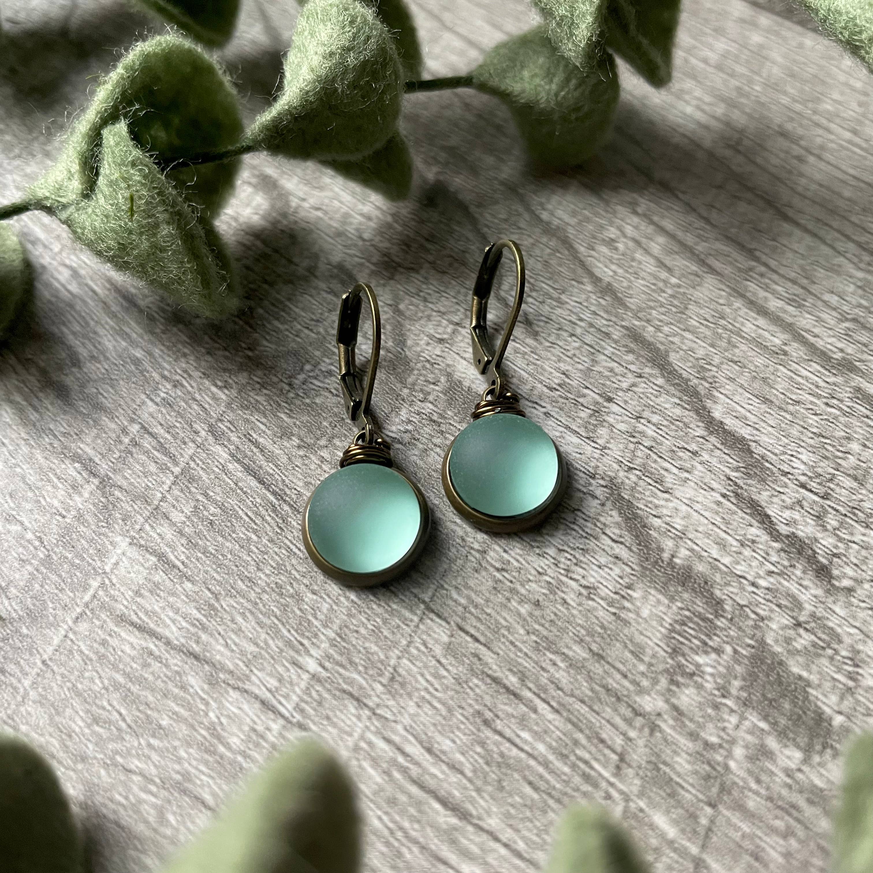 Spirit Glassworks - Wholesale Dangle Earrings - Dangle Earring Antique Brass10