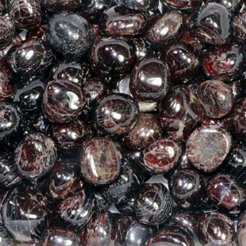 La Boîte à Cailloux - Wholesale Spiritual Stone/Crystal - Red Garnet Almandine China A (tumbled stone)0