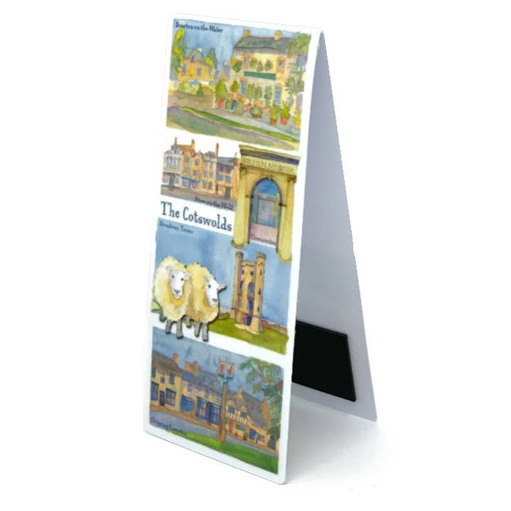Cotswolds Magnetic Bookmark for wholesale by Emma Ball Ltd