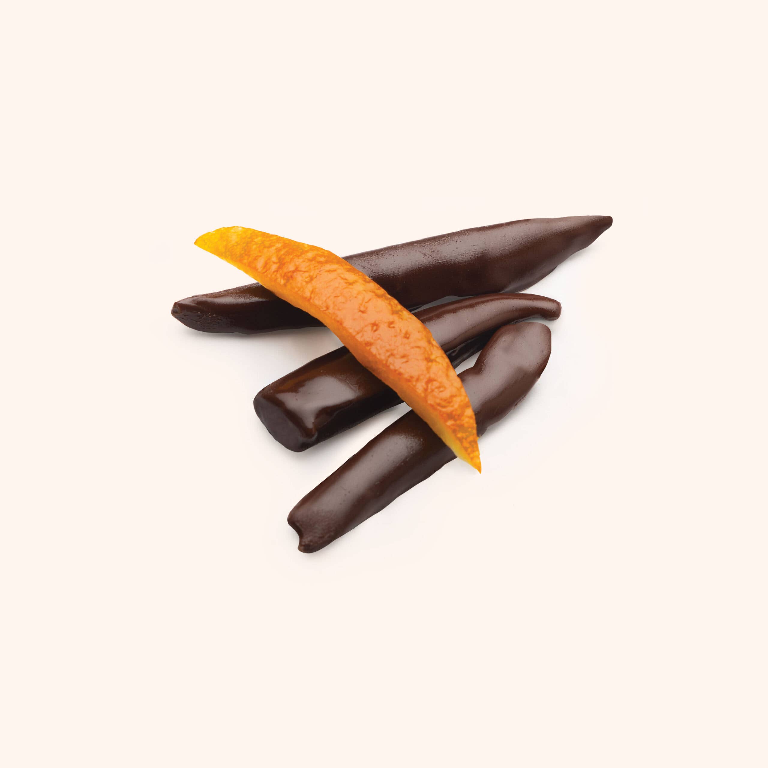 Cioccolato Lavoratti 1938 - Wholesale Chocolate Covered Sweets - Red Orange Peels and Dark Chocolate 60g5