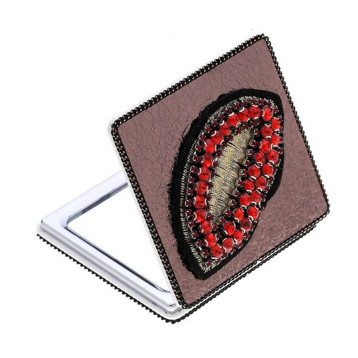 Specchio per il trucco labbra rosse per la vendita all'ingrosso da parte di Fox by Ren GmbH