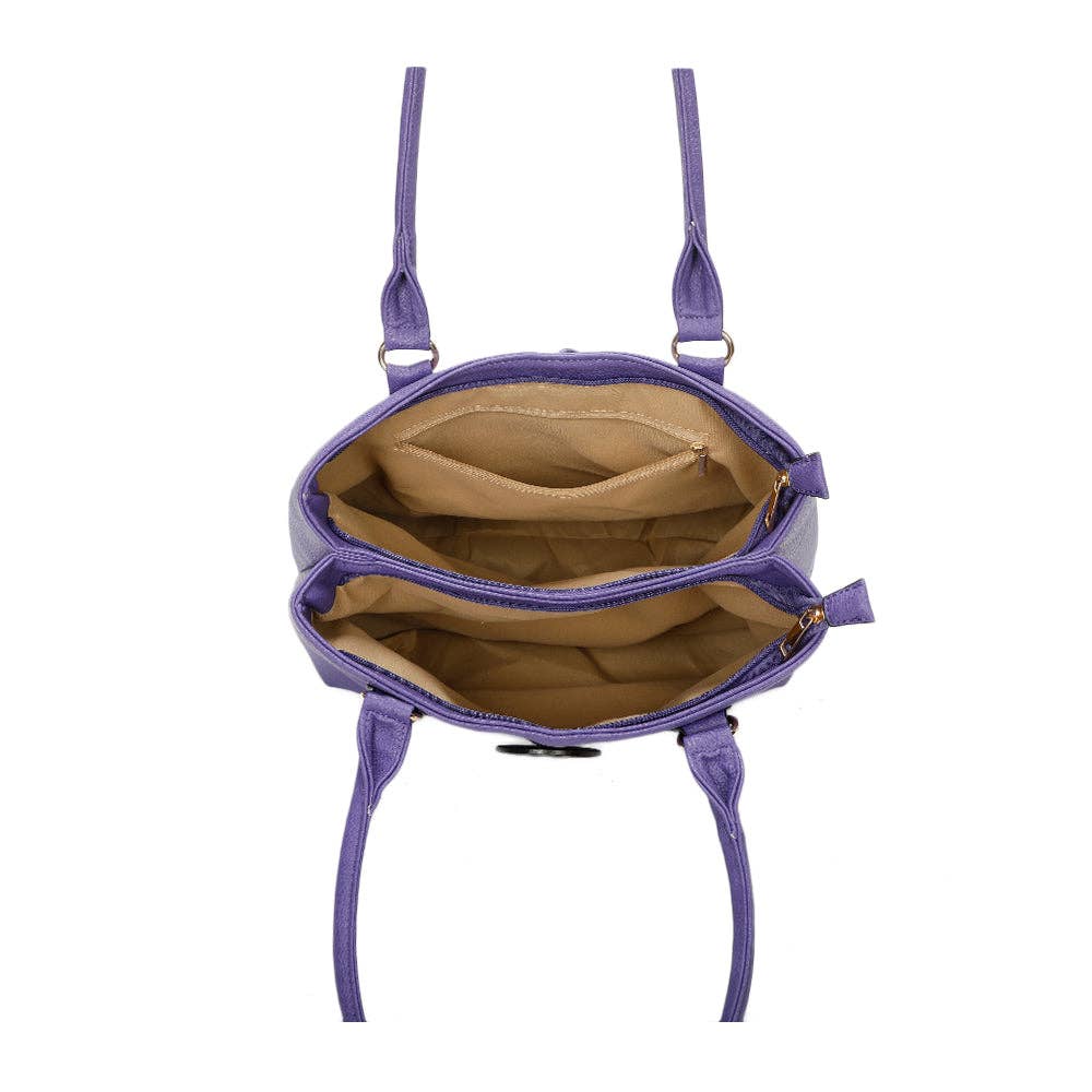 Ellas Trading – Engroshandel Tote bag - Dame – Træknapdesign Rommy Dobbelt Rum Tote Taske10