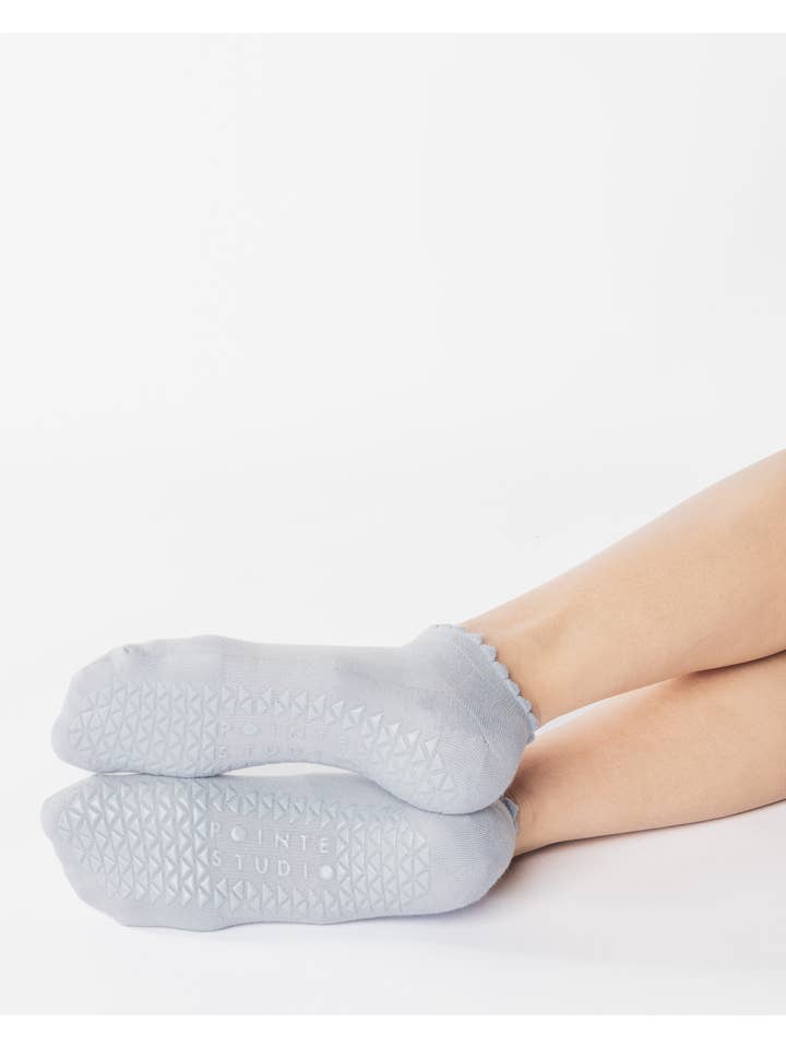 Pointe Studio - Wholesale Socks - Unisex - Women's Cherry Full Foot Grip Sock3