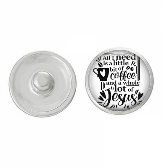 Snaps - Tema cristão - Selecione uma das opções disponíveis por atacado de Say It in A Snap Jewelry