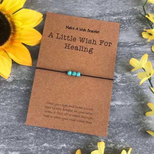 The Persnickety Co - Wholesale Charm/Dangle Bracelet - A Little Wish For Healing Bracelet