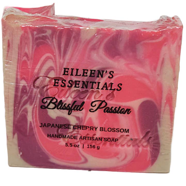 Eileen's Essentials, llc - Wholesale Bar Soap - Blissful Passion (Japanese Cherry Blossom) Artisan Soap6
