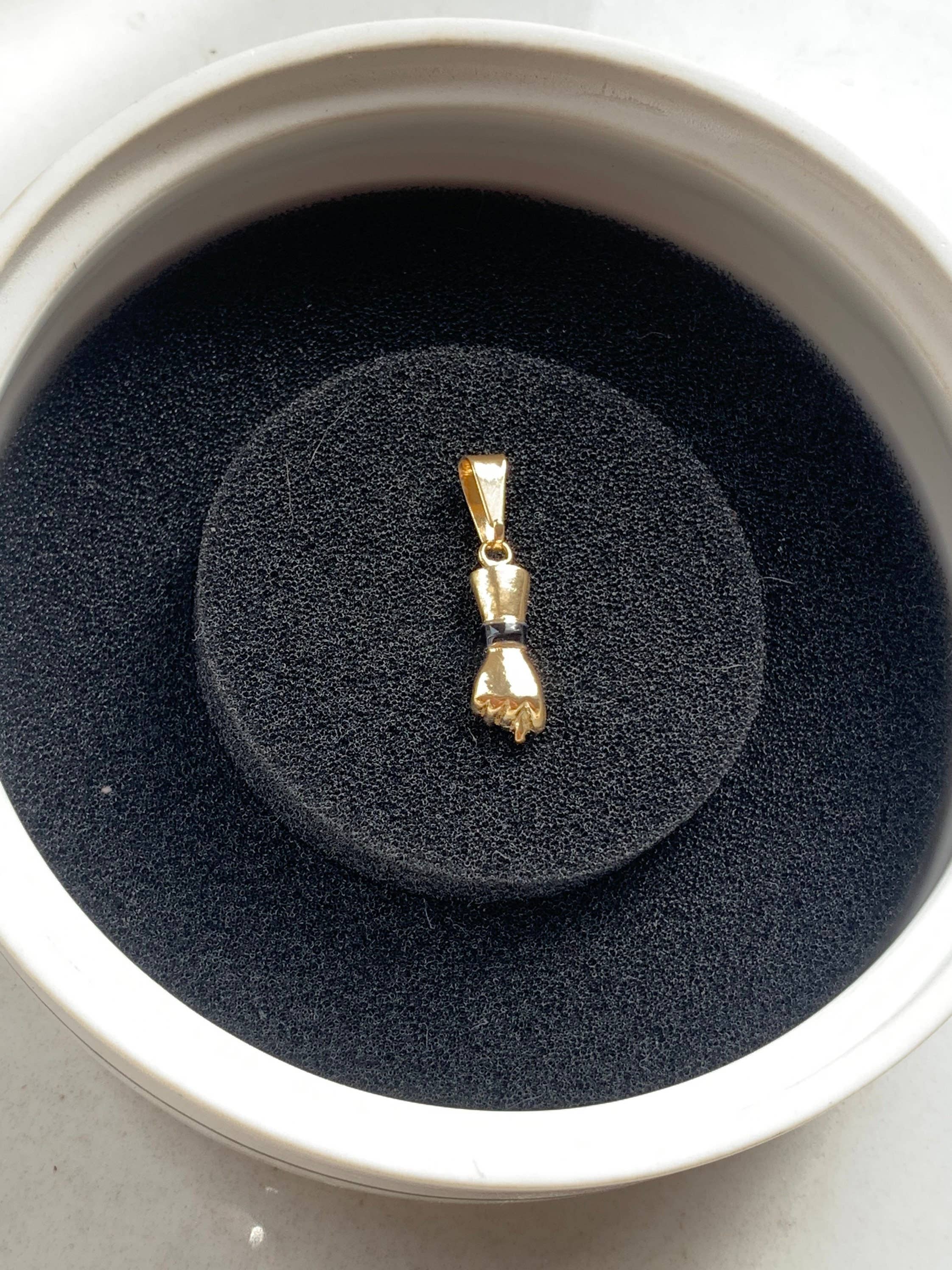 Js Wholesale Jewelry - Wholesale Jewelry Set - 3-Set 18kt Gold Filled Figa Hand Charms6