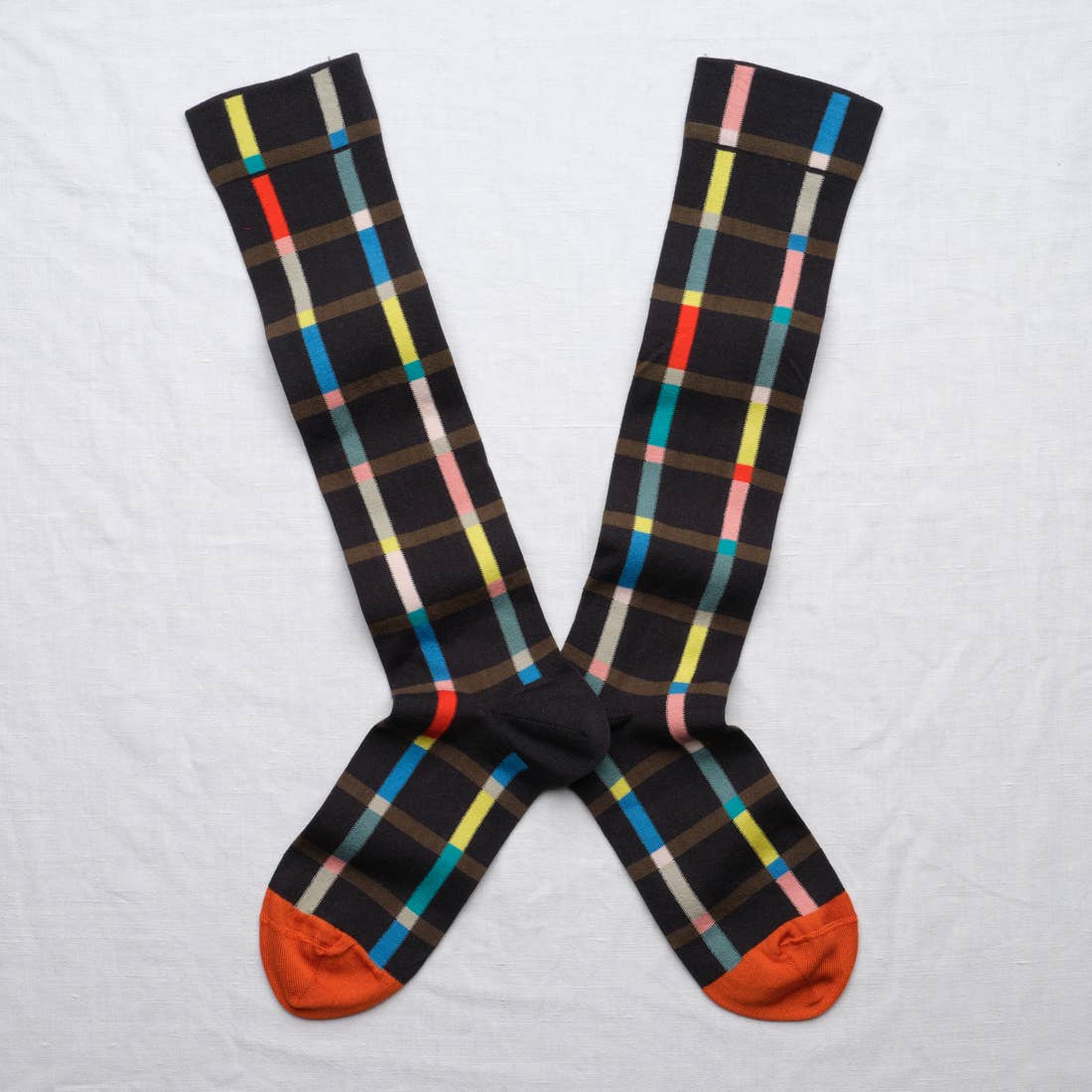 Bonne Maison - Wholesale Socks - Unisex - Half-Bas Slate Tiles0