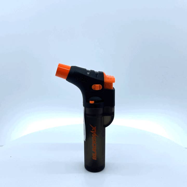 Novelty Brands - Wholesale Lighter - BLACK MAX REFILLABLE TORCH LIGHTER- 10/DISPLAY