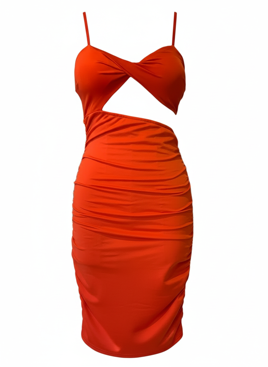 SHORT RED DRESS 50697 for wholesale on Faire2