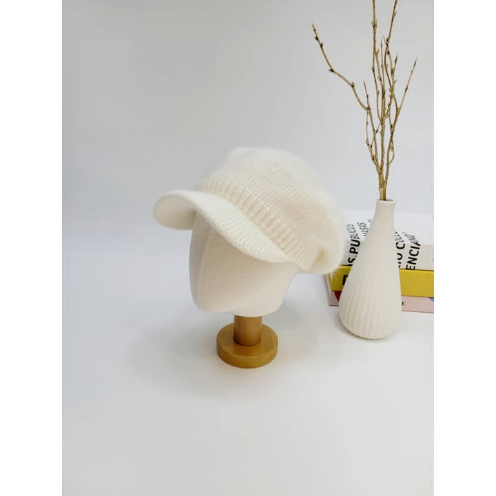 Comfortarians - Wholesale Newsboy/Schoolboy Hat - Women's - Angora Wool Newsboy hat, Angora Beret with brim11