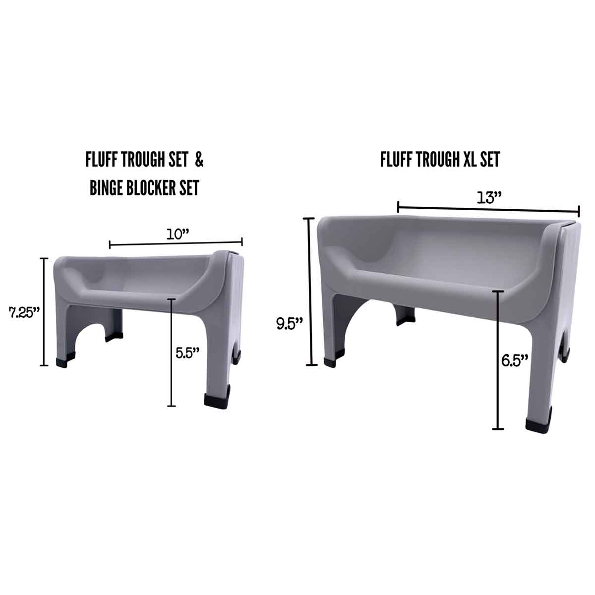 Fluff Trough - Wholesale Pet Bowl - Cat/Dog - Fluff Trough Silicone Insert Set5