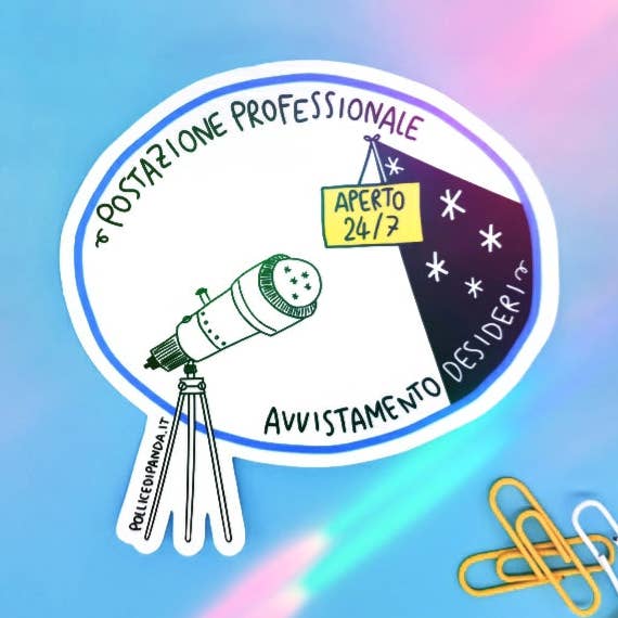 Wish Sighting | Klar sticker for engroshandel hos Pollice di panda