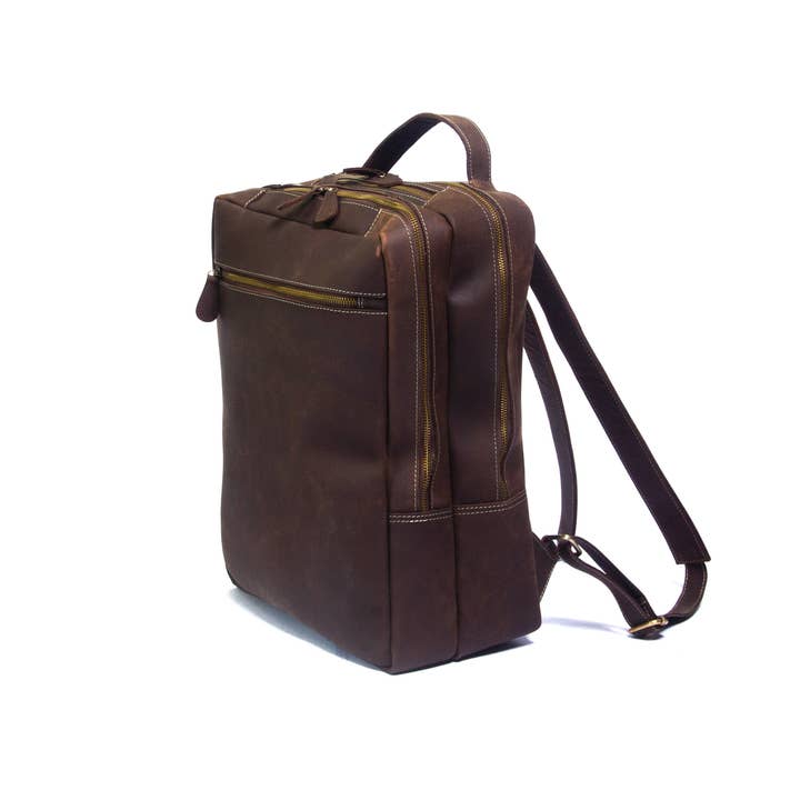 Dotch Leather - Vente Sac à dos – homme - Sac à dos en cuir vintage Lepcha2