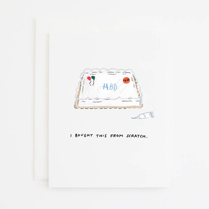 Shop gekauft Kuchenkarte für den Großhandel von Party Sally