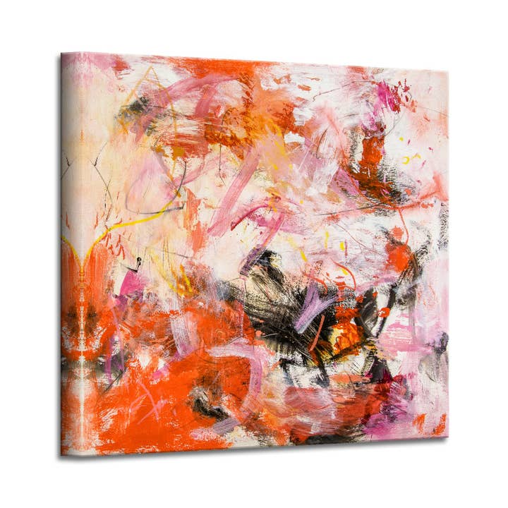 Celebration' Abstract Canvas Wall Art for wholesale by Ready2hangart, Inc.