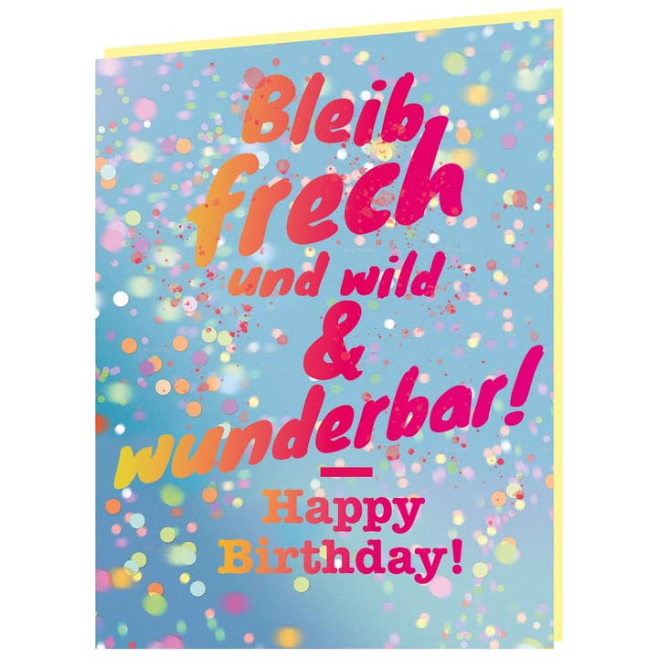 Netti li jae - Wholesale Gift Tag Label - Stay cheeky and wild & wonderful ... Happy Birthday!1