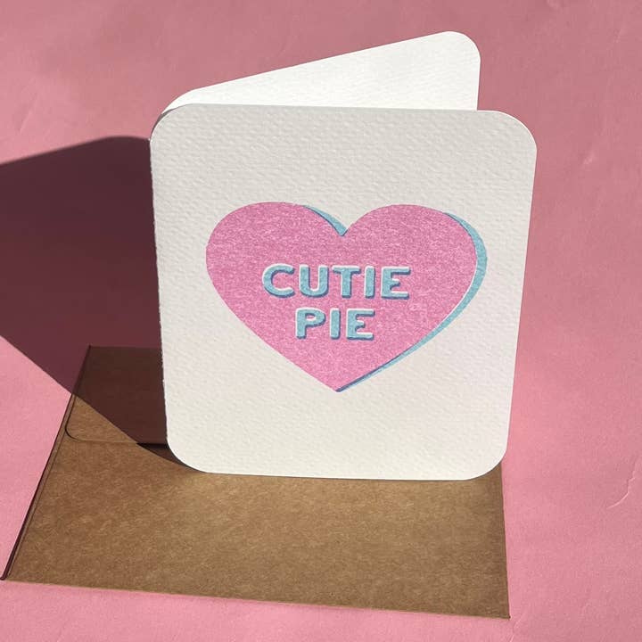 Paper Chain Studios - Wholesale Love Card - Cutie Pie Card