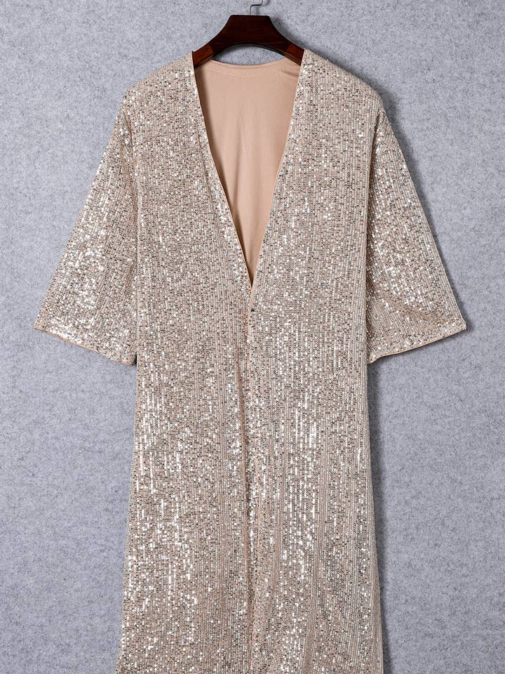 Sophia Open Front Duster Kimono for wholesale by Threaded Pear