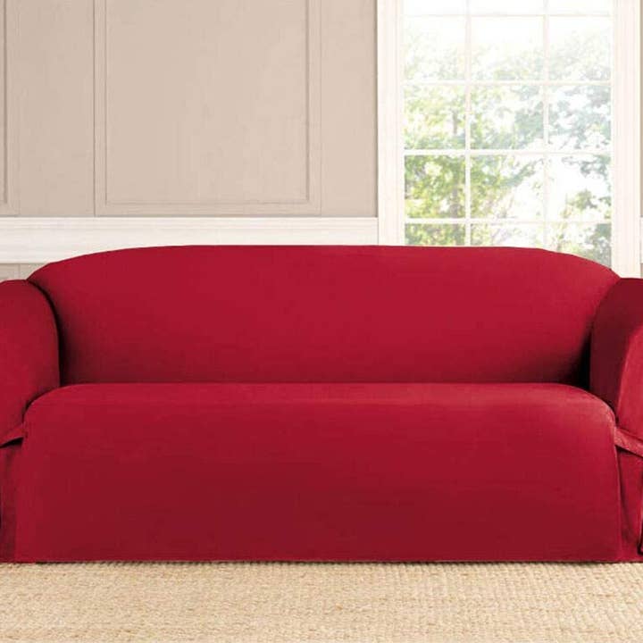 Slipcover Microsuede Ruby Sofa for engroshandel hos LINEN STORE