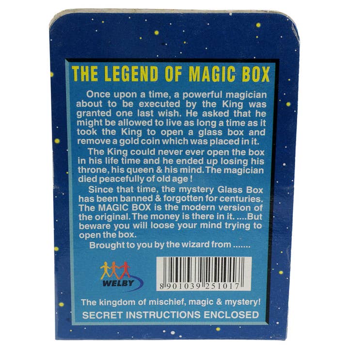 Tribal Trade GmbH – Engroshandel Dåse – Æske Magic Box Pengegave Trickboks Skatkiste