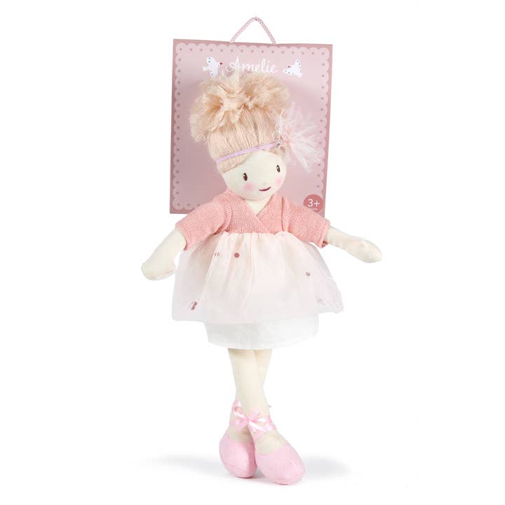 ThreadBear Design UK/EU - Wholesale Doll - Kids - ThreadBear Amelie Rag Doll - dressable rag doll 35cm1