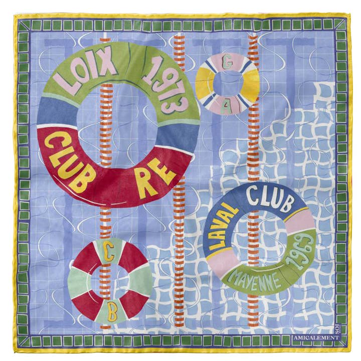 Silkesquare Pool Party – Mint Water för wholesale av AMICALEMENT SOI