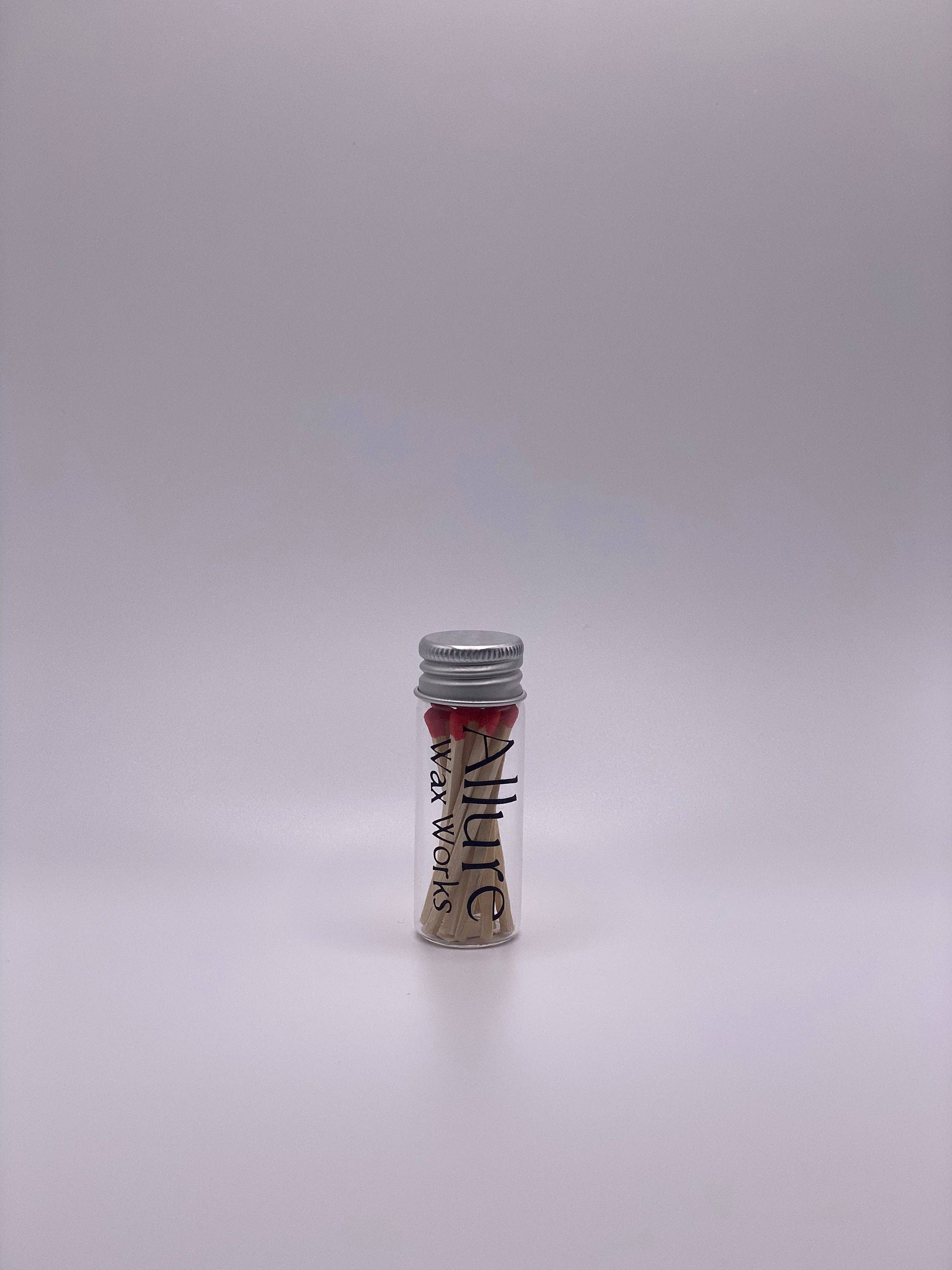 Allure Wax Works - Wholesale Matches - Mini Apothecary Matchstick Bottles1