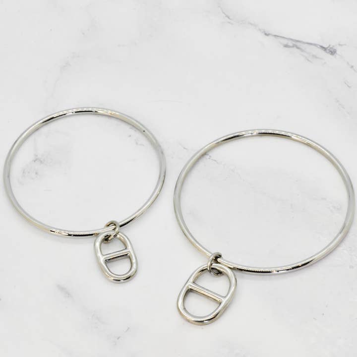 Angiie - Vente Bracelet jonc - Jonc H - Gros et moyen modèle