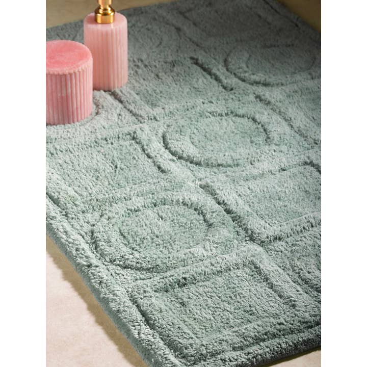GAURI KOHLI - Wholesale Bath Mat - Almaty Hand-Woven Cotton Bath Mat 24″×36″6