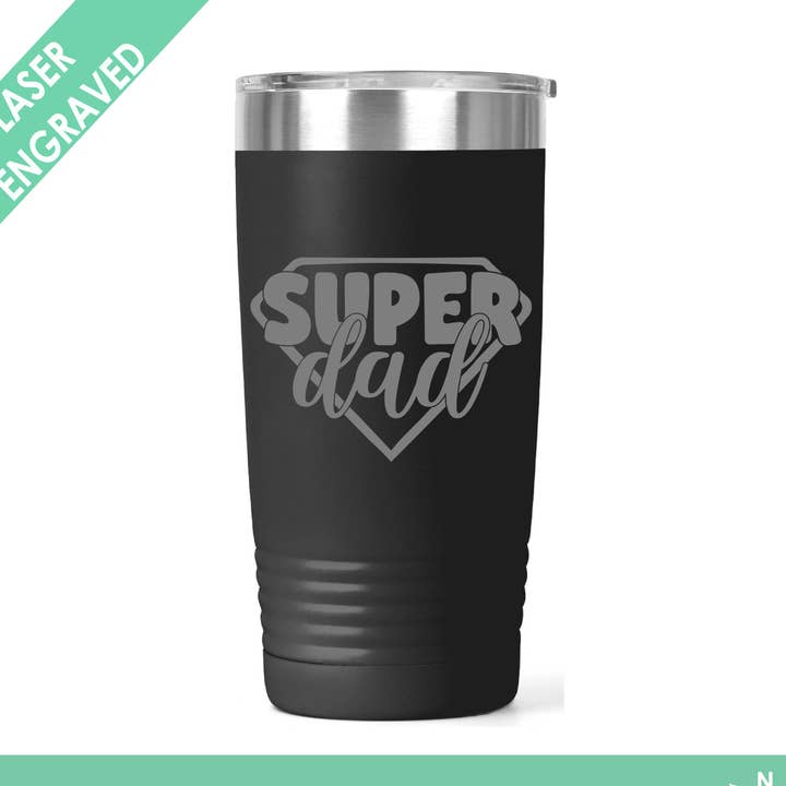 Super Dad - Vaderdagtumbler - Grappige tuimelaar voor wholesale door Northern Country Girl Designs, LLC