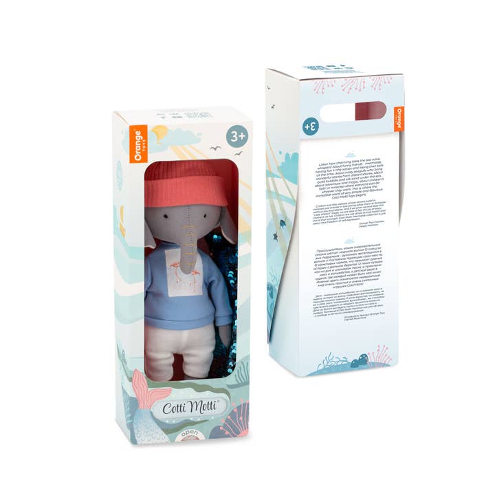 Orange Toys - Wholesale Stuffed/Plush Toy - Kids & Baby - GIFT SET: Alicia the Elephant Plush + Mermaid Tail7