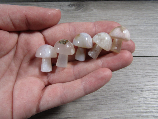Keystone Crystals - Wholesale Spiritual Stone/Crystal -  Small Gemstone Mushrooms for Crystal and Gift Shops 15