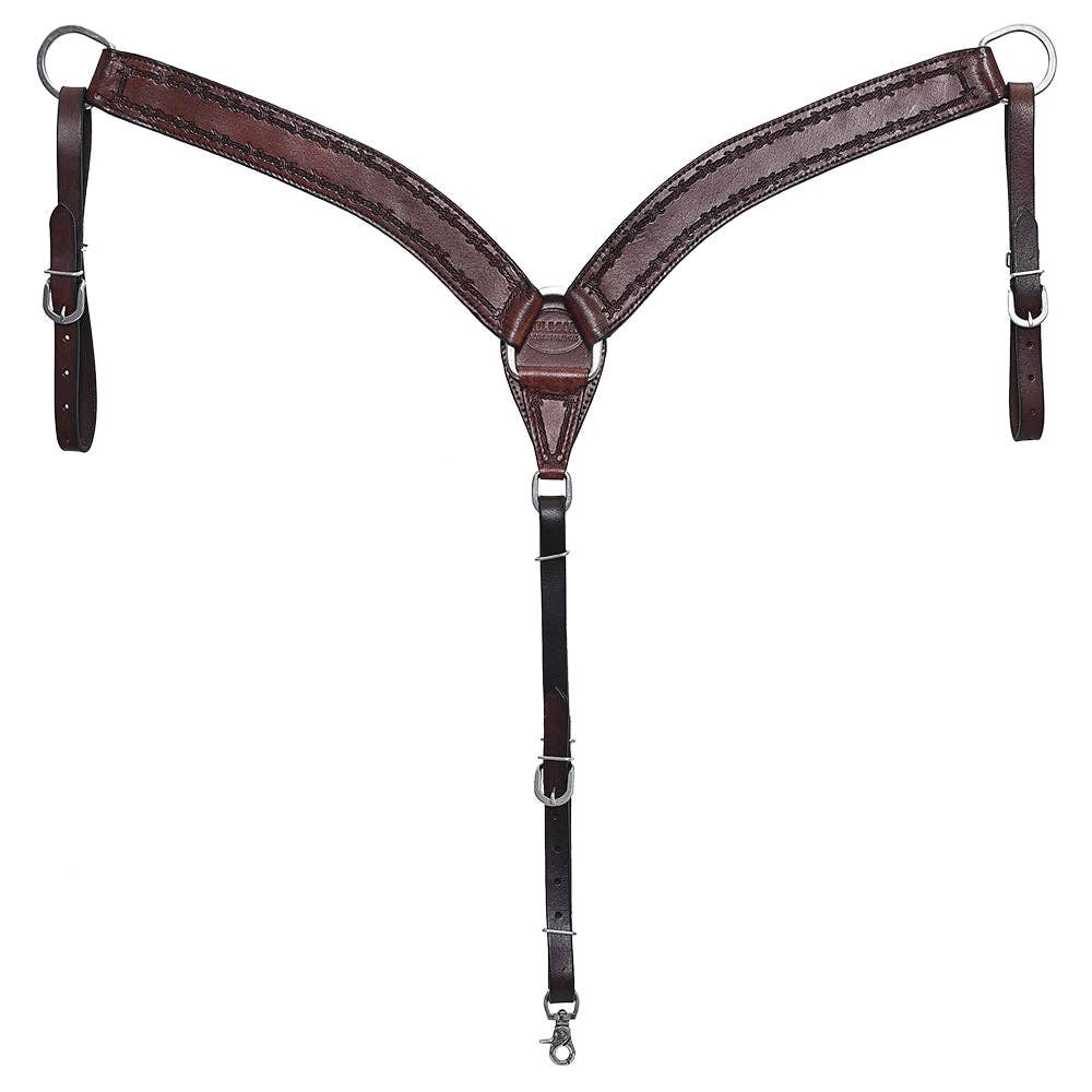 HILASON - Wholesale Horseback Riding Gear - HILASON Western Horse Headstall Breast Collar Set Tack Genuine American Leather | For Horses Headstalls69