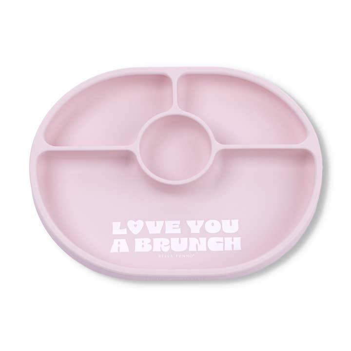Love You a Brunch Wonder Plate for wholesale by Bella Tunno