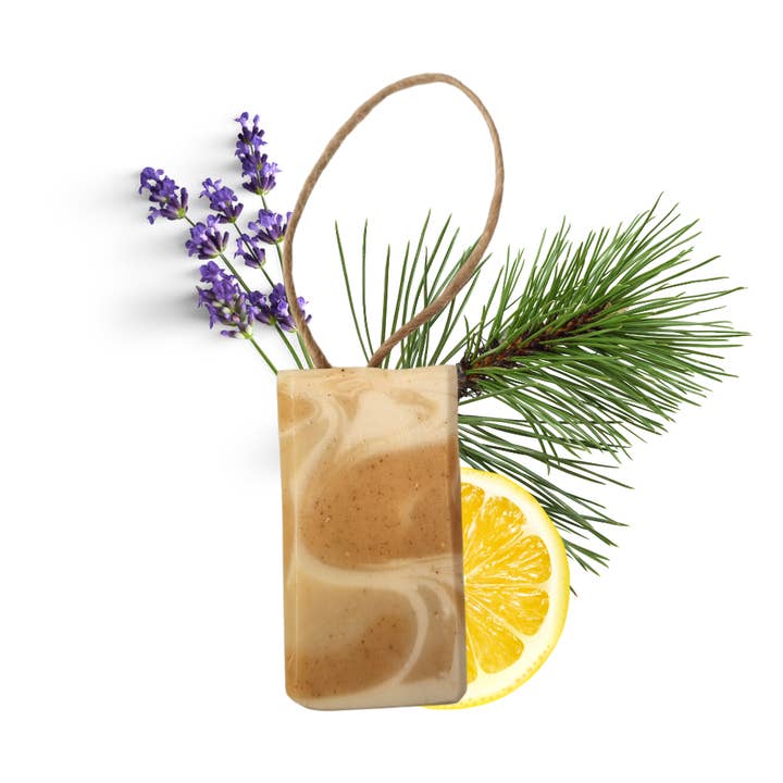 Eves Garden Soap On A Rope 100g - Vegan Stocking Filler for wholesale by The Natural Spa Cosmetics