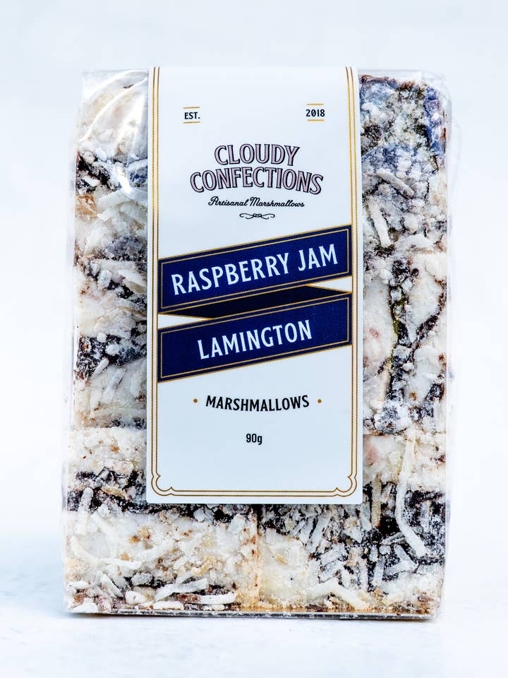 Lamington Marshmallows for wholesale by Cloudy Confections