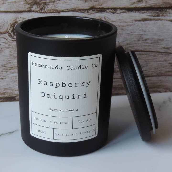 Raspberry Daiquiri Duftlys for engroshandel hos Esmeralda Candle Co