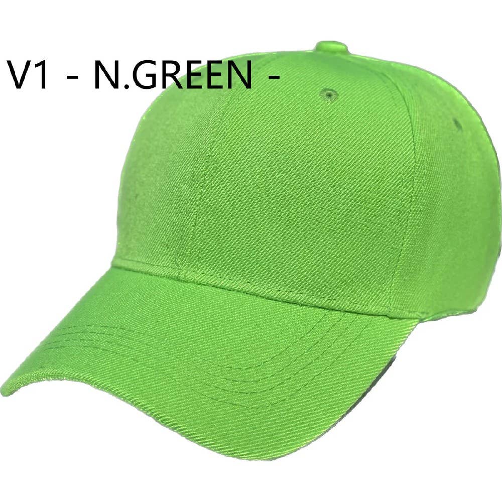 DOBBI - Wholesale Baseball Cap - Unisex - Solid Velcro Baseball Cap22