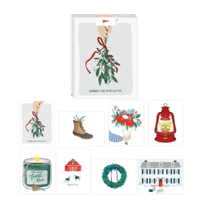 Juego clásico de vacaciones surtido de 8 para venta al por mayor de Ramus & Co.