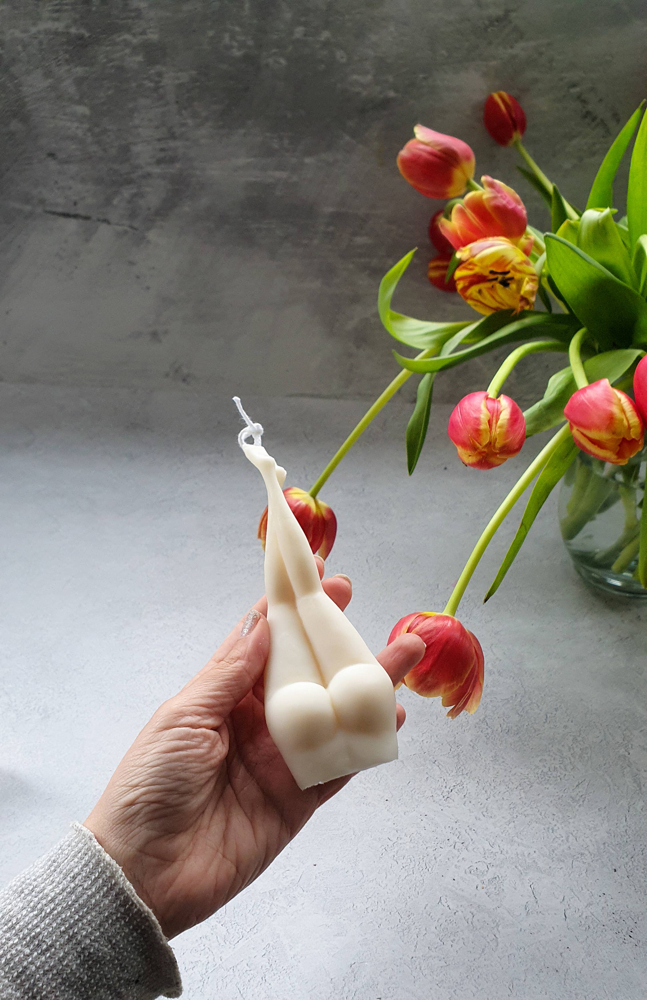 Gokican - Wholesale Novelty Candle - Lady Legs Candle - Balerina Legs Soy Wax Home Decor - Gift2