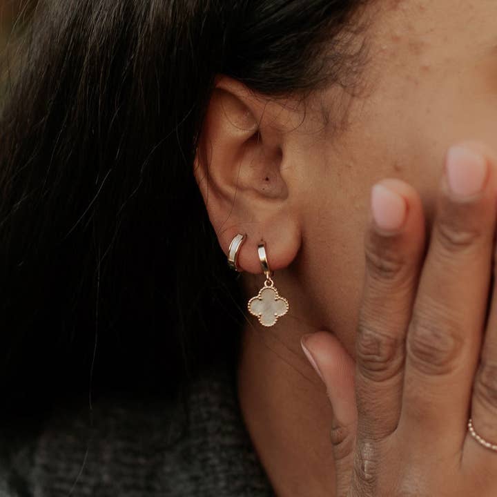 Elizabeth Clover Earrings for wholesale by Mauve Jewelry Co.