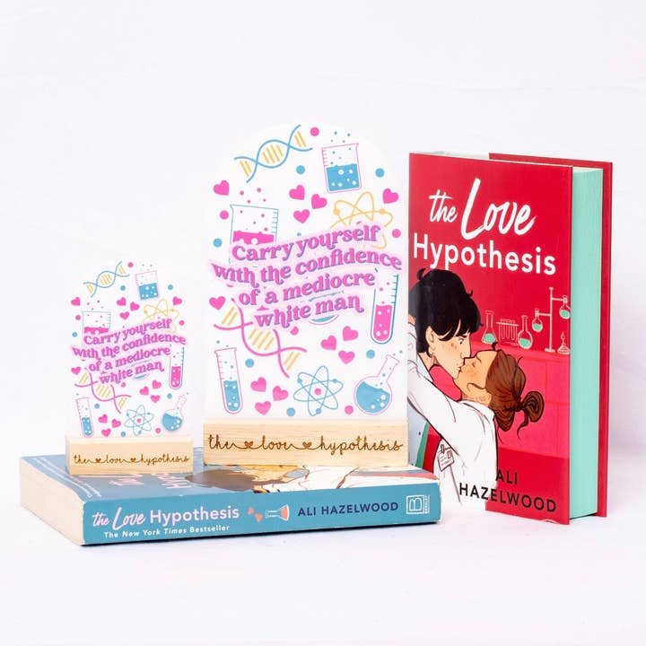 Officiellt licensierad The Love Hypothesis Bär dig själv-skylt för wholesale av Dogwood + Daisy Studio