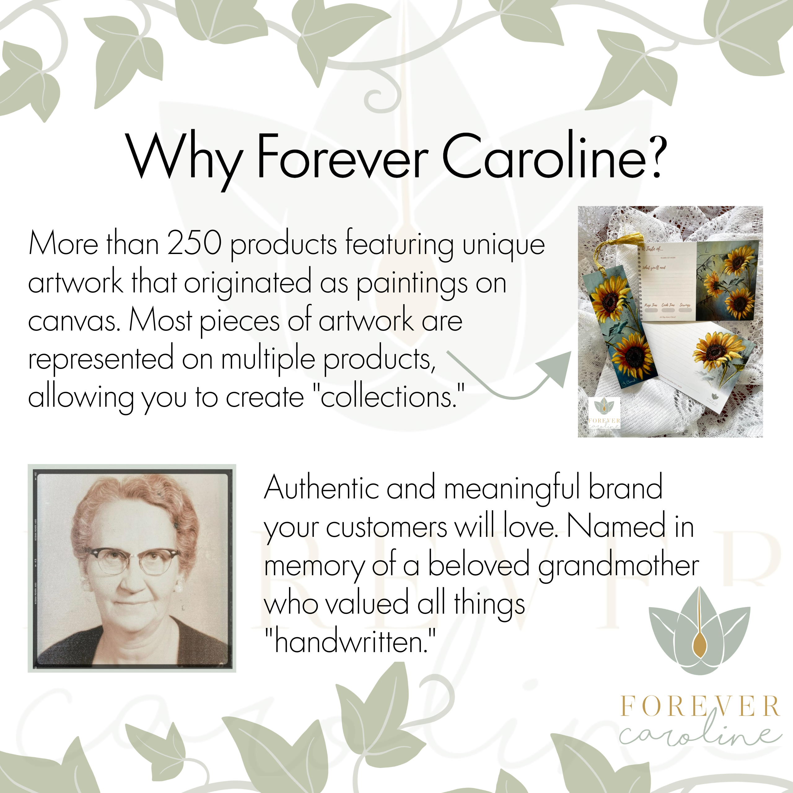 Forever Caroline LLC - Wholesale Stationery/notecard set - Farm Animal All-Occasion Single Cards OR Boxed Notecard Set7