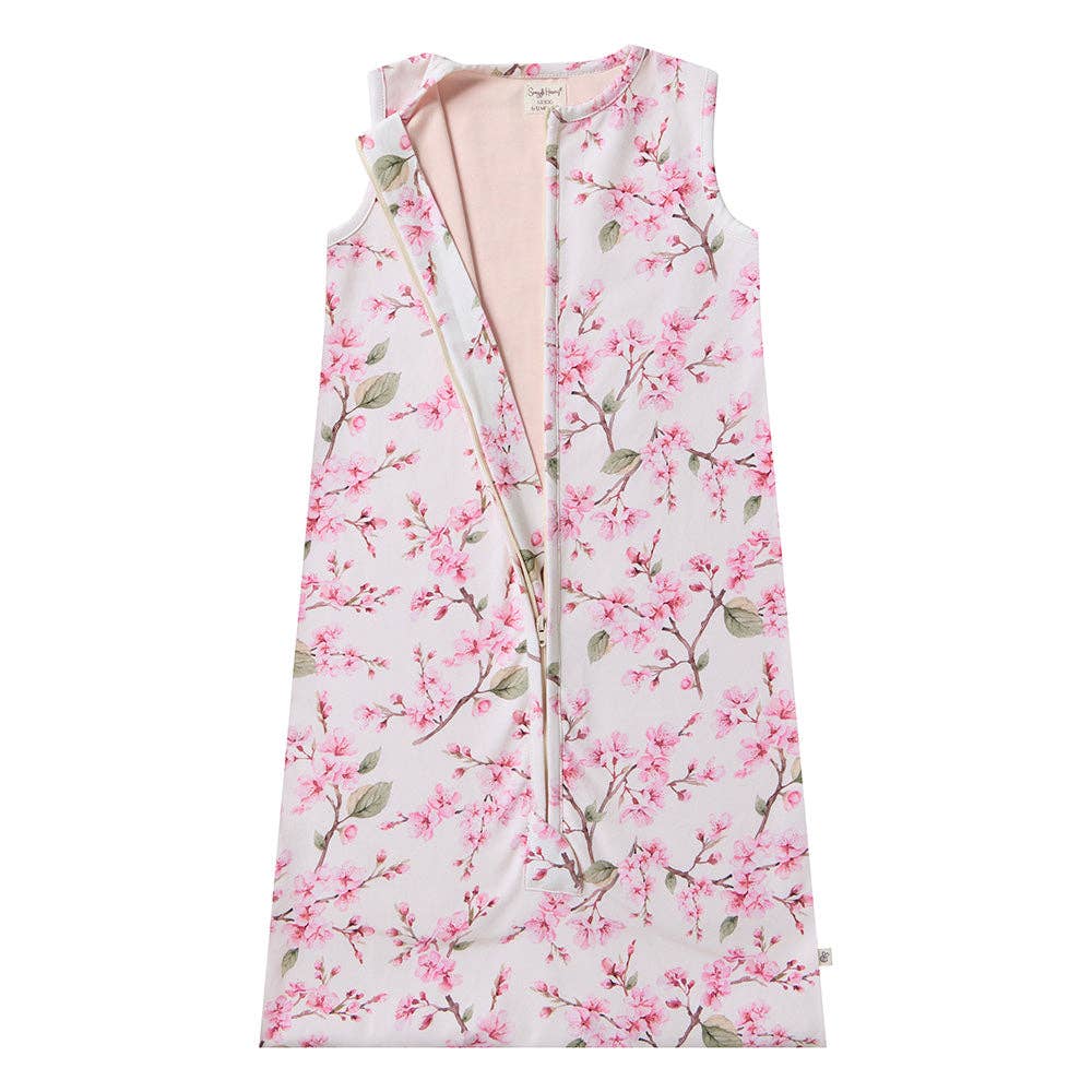 Snuggle Hunny - Wholesale Sleepsack - Baby - Cherry Blossom Organic Sleeping Bag 1.0 TOG1