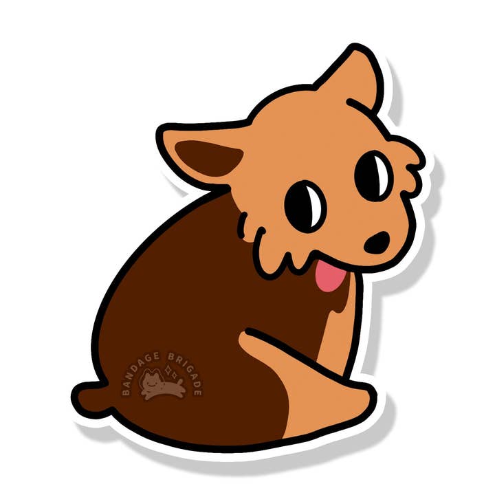 Behandle? klistermærke for engroshandel hos Bandage Brigade