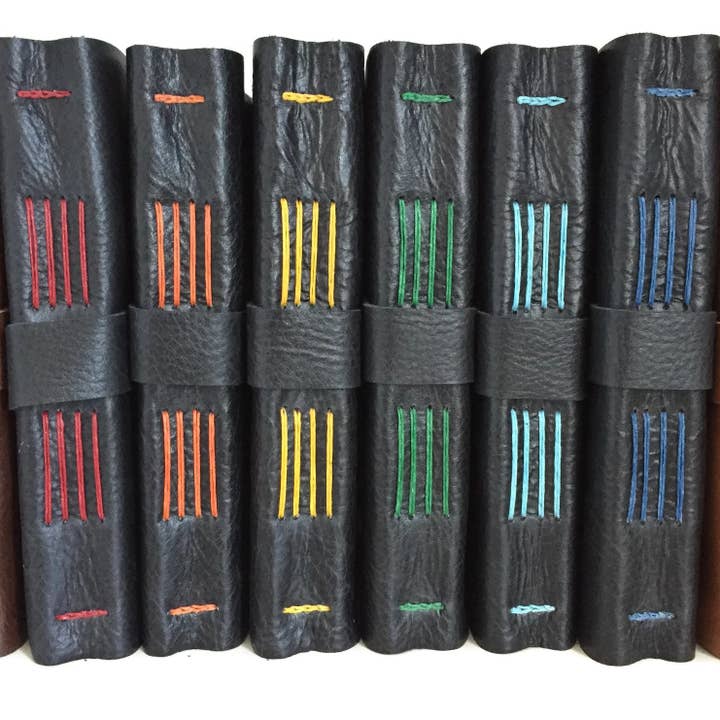 Unlined Sketchbook - Black - Choose Your Thread Color for wholesale by Absolutely EVO