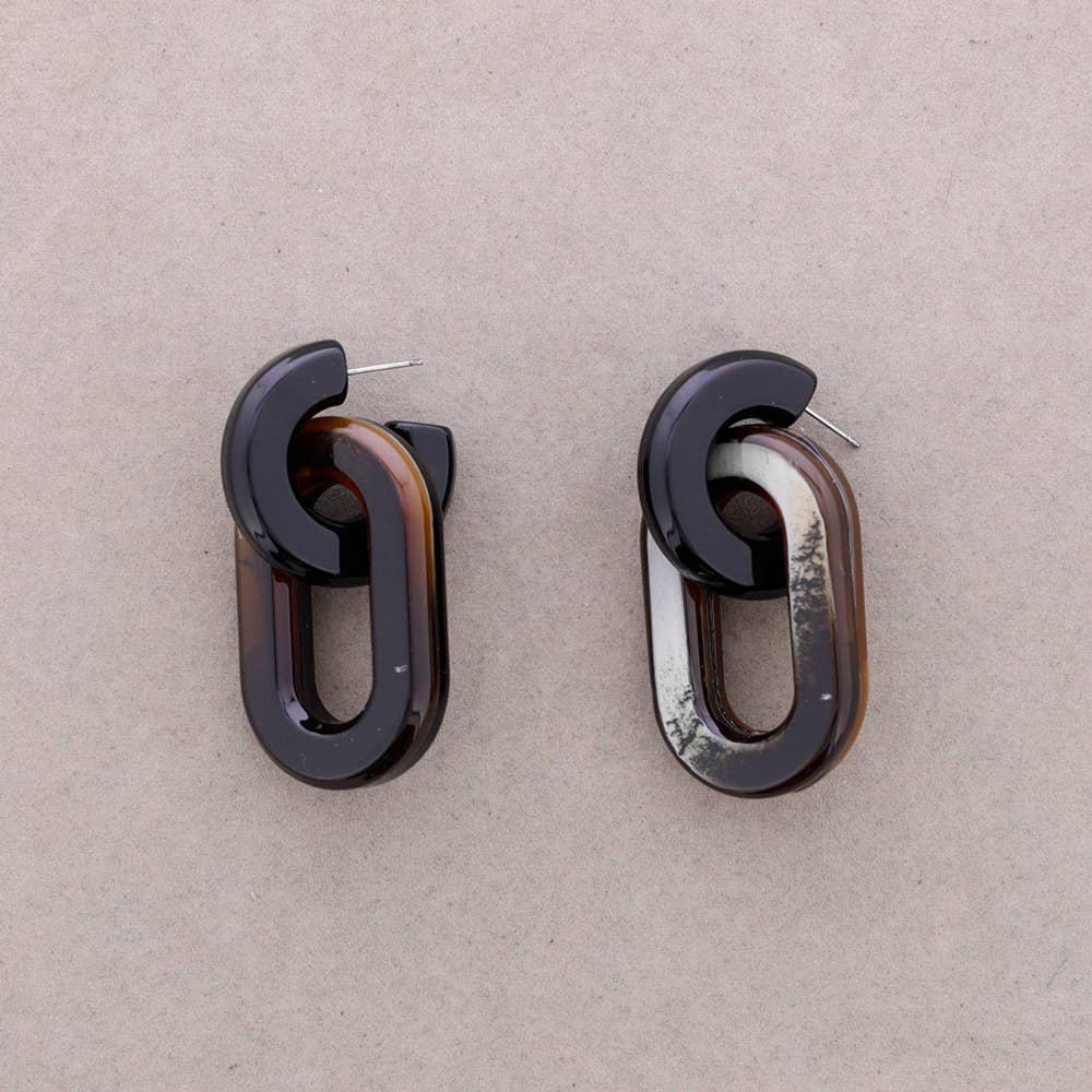 Sonata – Engroshandel Klik-smykker – Hængende Øreringe Harpiksringe0