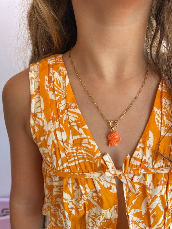 Collar EVORA GOLD para venta al por mayor de Liviana Lisbon