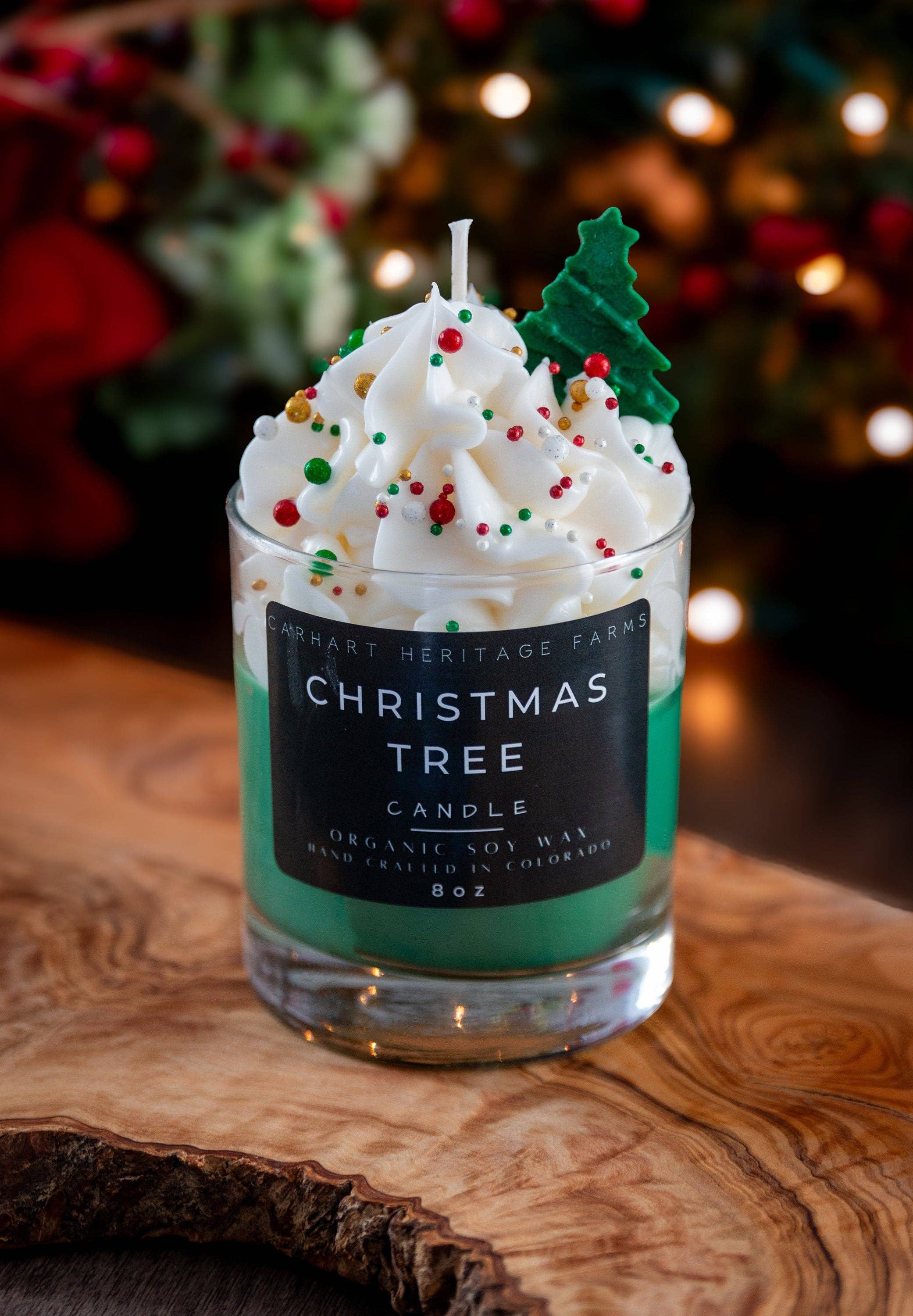 Carhart Heritage Farms - Wholesale Novelty Candle - Christmas Tree Holiday Candle1